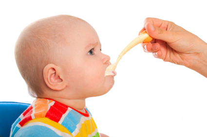 Tabla de incorporación de alimentos para bebés