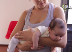 Posiciones para tener en brazos al bebé 